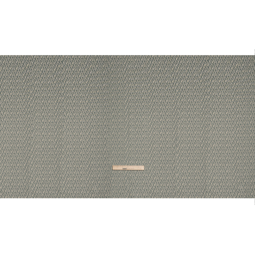 Luminous Drapery Jacquard - Stone Raindrops - British Imported