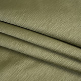 Luminous Textural Recycled Polyester Woven - Olive - British Imported