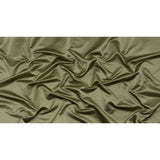 Luminous Textural Recycled Polyester Woven - Olive - British Imported