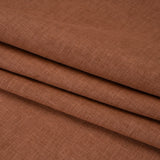 Recycled Polyester Drapery Woven - Clay - British Imported