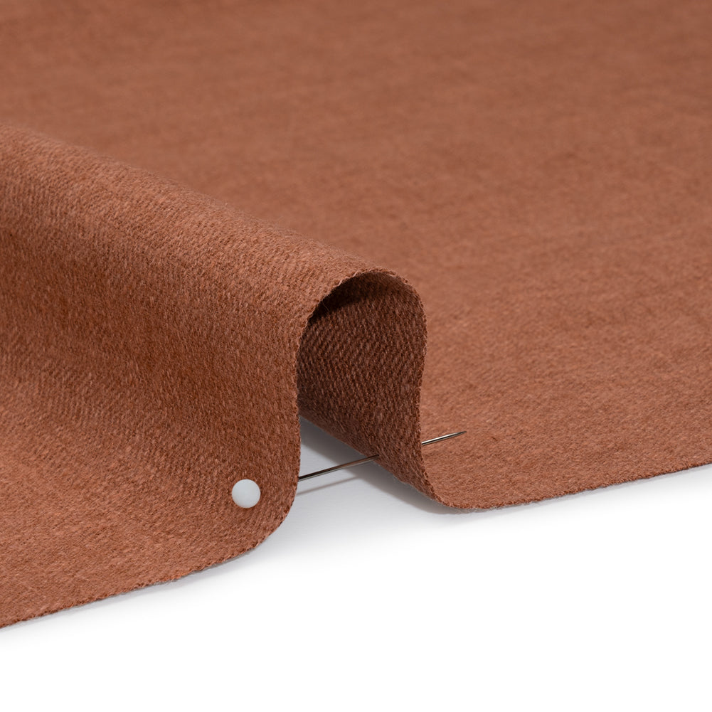 Recycled Polyester Drapery Woven - Clay - British Imported