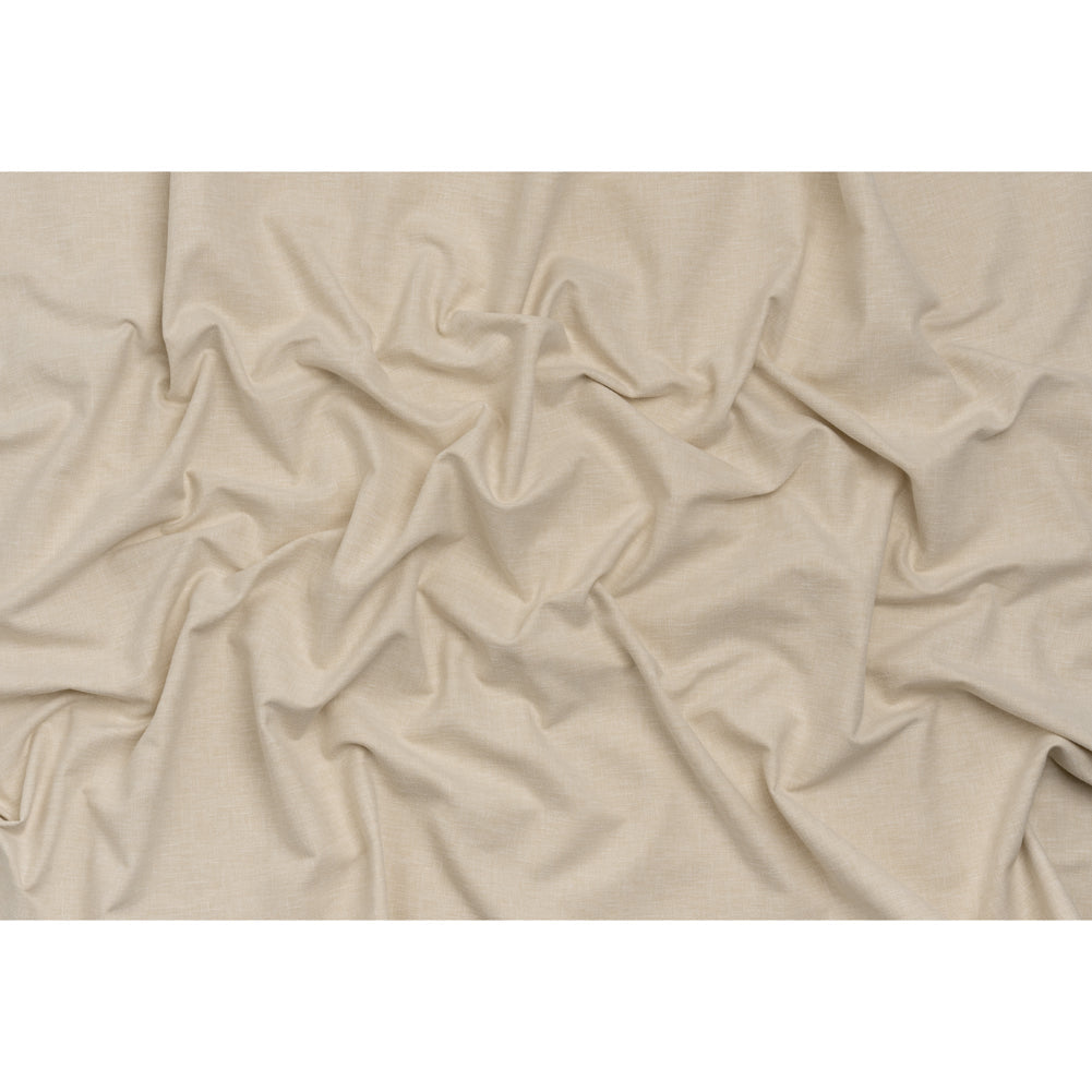 Recycled Polyester Drapery Woven - Sand - British Imported