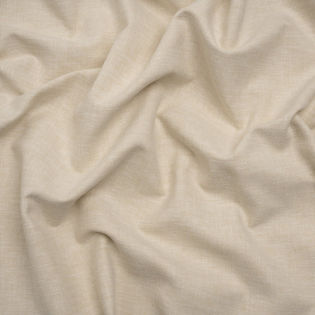 Recycled Polyester Drapery Woven - Sand - British Imported