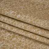 Satin-Faced Jacquard - Gold Cracked - British Imported)