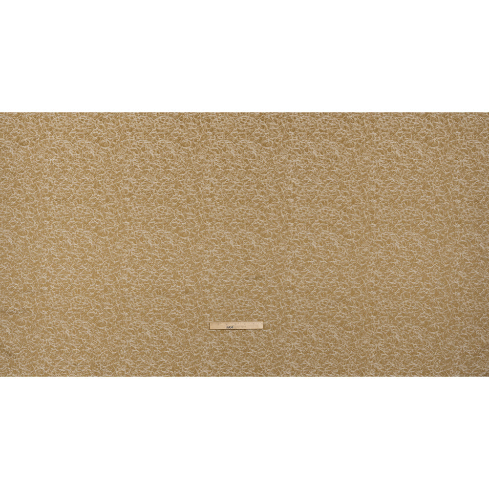 Satin-Faced Jacquard - Gold Cracked - British Imported)