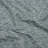 Satin-Faced Jacquard - Ocean Cracked - British Imported)