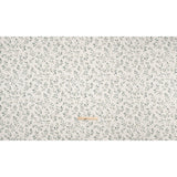 Printed Cotton Canvas - Duckegg Leafy Stems - British Imported