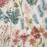 Printed Cotton Canvas - Peony Blooming Watercolor Garden - British Imported