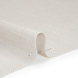 Recycled Polyester Home Decor Twill - Alabaster Herringbone - British Imported