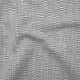 Recycled Polyester Home Decor Twill - Ash Herringbone - British Imported
