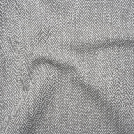 Recycled Polyester Home Decor Twill - Ash Herringbone - British Imported