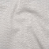 Recycled Polyester Home Decor Twill - Chalk Herringbone - British Imported
