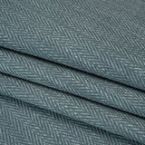 Recycled Polyester Home Decor Twill - Danube Herringbone - British Imported
