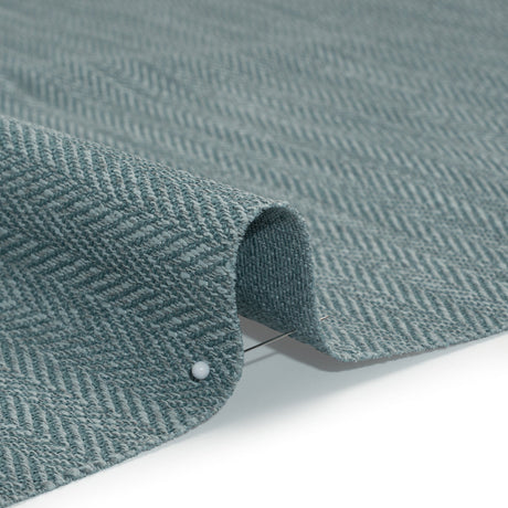Recycled Polyester Home Decor Twill - Danube Herringbone - British Imported