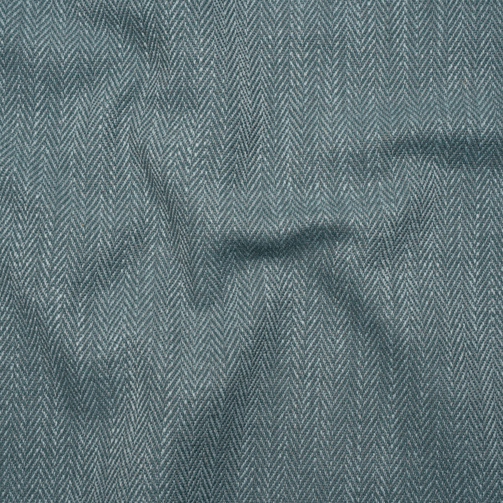 Recycled Polyester Home Decor Twill - Danube Herringbone - British Imported