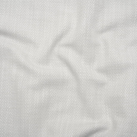Recycled Polyester Home Decor Twill - Dove Herringbone - British Imported