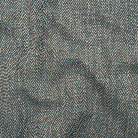 Recycled Polyester Home Decor Twill - Duckegg Herringbone - British Imported