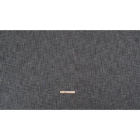 Recycled Polyester Home Decor Twill - Ebony Herringbone - British Imported