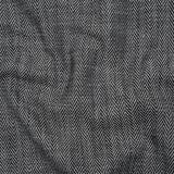 Recycled Polyester Home Decor Twill - Ebony Herringbone - British Imported