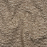 Recycled Polyester Home Decor Twill - Jute Herringbone - British Imported