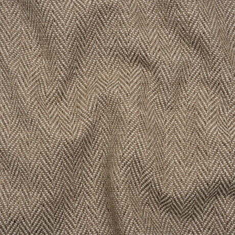 Recycled Polyester Home Decor Twill - Jute Herringbone - British Imported