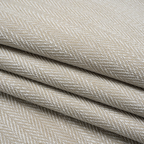 Recycled Polyester Home Decor Twill - Linen Herringbone - British Imported