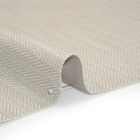 Recycled Polyester Home Decor Twill - Linen Herringbone - British Imported