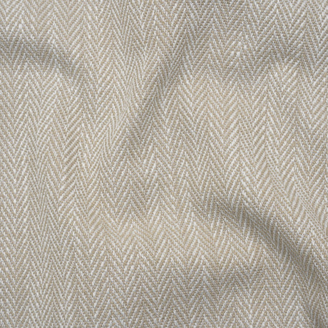 Recycled Polyester Home Decor Twill - Linen Herringbone - British Imported