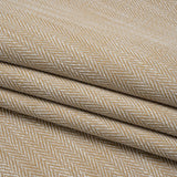 Recycled Polyester Home Decor Twill - Maize Herringbone - British Imported