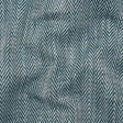 Recycled Polyester Home Decor Twill - Navy Herringbone - British Imported