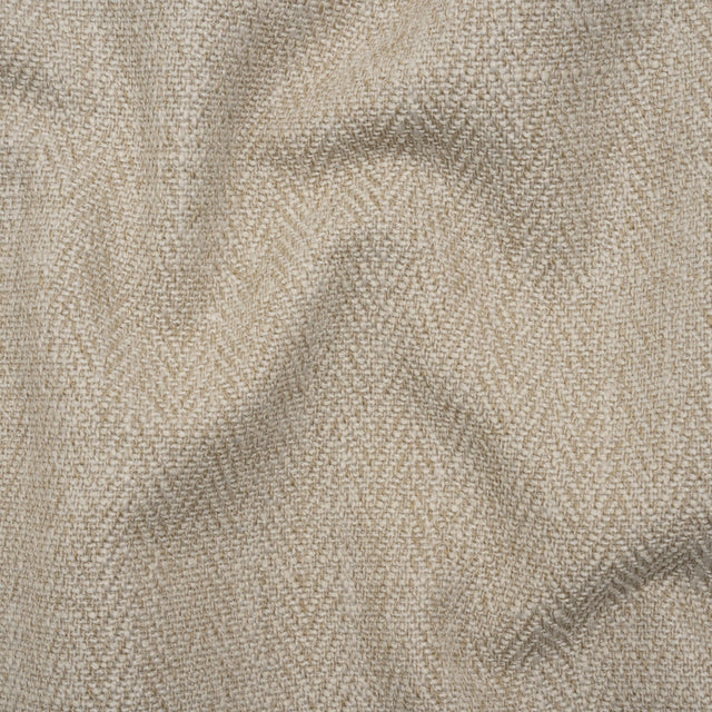 Recycled Polyester Home Decor Twill - Oatmeal Herringbone - British Imported