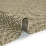 Recycled Polyester Home Decor Twill - Olive Herringbone - British Imported