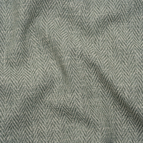 Recycled Polyester Home Decor Twill - Sage Herringbone - British Imported
