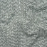 Recycled Polyester Home Decor Twill - Seafoam Herringbone - British Imported