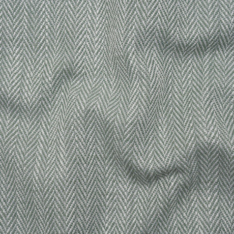 Recycled Polyester Home Decor Twill - Seafoam Herringbone - British Imported