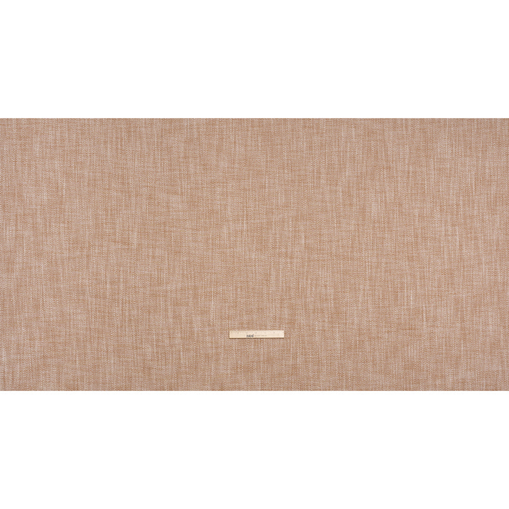 Recycled Polyester Home Decor Twill - Sienna Herringbone - British Imported