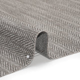 Recycled Polyester Home Decor Twill - Smoke Herringbone - British Imported