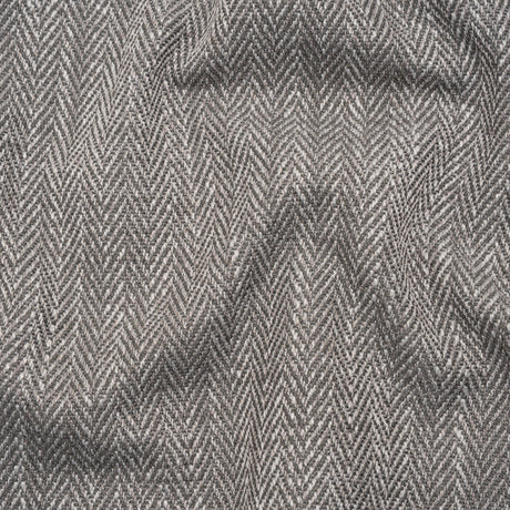 Recycled Polyester Home Decor Twill - Smoke Herringbone - British Imported