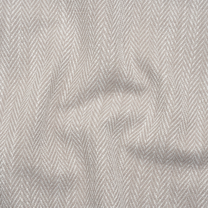 Recycled Polyester Home Decor Twill - Stone Herringbone - British Imported
