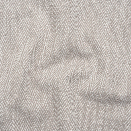 Recycled Polyester Home Decor Twill - Stone Herringbone - British Imported