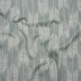 Cotton Blend Home Decor Jacquard - Bluebell Ikat Checks - British Imported