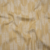 Cotton Blend Home Decor Jacquard - Maize Ikat Checks - British Imported