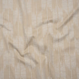 Cotton Blend Home Decor Jacquard - Natural Ikat Checks - British Imported