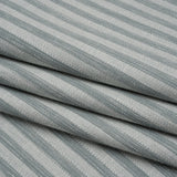 Cotton Blend Home Decor Jacquard - Bluebell Stripes - British Imported