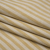 Cotton Blend Home Decor Jacquard - Maize Stripes - British Imported