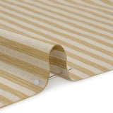 Cotton Blend Home Decor Jacquard - Maize Stripes - British Imported