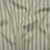 Cotton Blend Home Decor Jacquard - Sage Stripes - British Imported