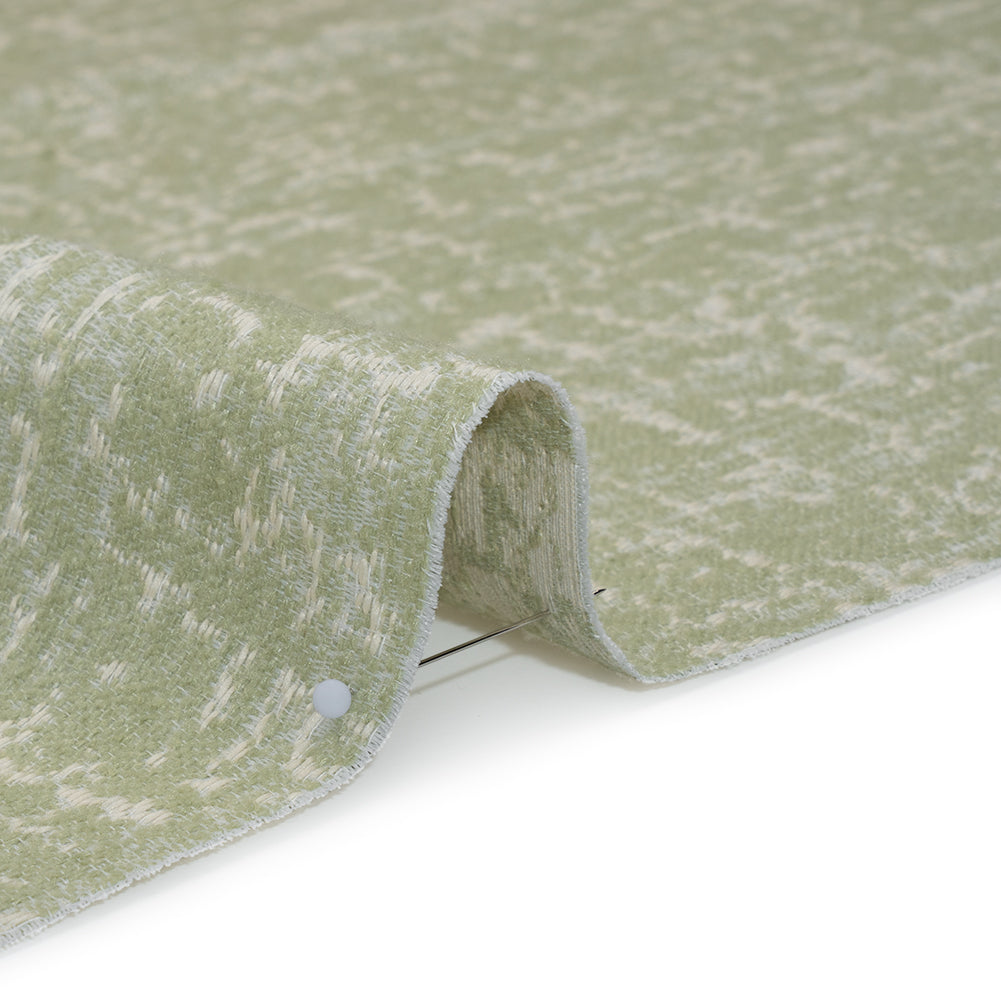 Home Decor Jacquard - Sage Abstract Textures - British Imported