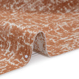 Home Decor Jacquard - Terracotta Abstract Textures - British Imported