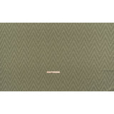 Recycled Polyester and Cotton Drapery Twill Woven - Moss Chevrons - British Imported